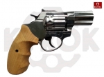 Револьвер Ekol 2.5 Chrome с буковой рукоятью