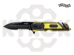 Нож Walther ERK black - yellow