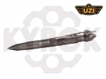 Тактическая ручка UZI TACPEN 4 Glassbreaker Gun Metal