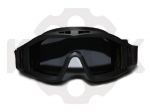 Тактические, баллистические очки-маска Desert Locust black