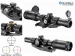 Оптический прицел Barska AR6 Tactical 1-6x24 (IR Mil-Dot R/G)