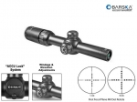 Оптический прицел Barska Tactical 1.5-4.5x20 FFP (Mil-Dot)